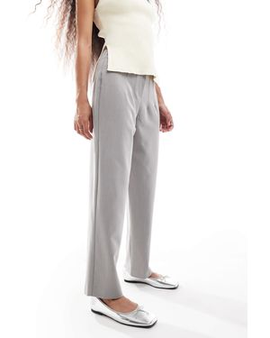 Miss Selfridge Essentials Cigarette Trouser - Gray