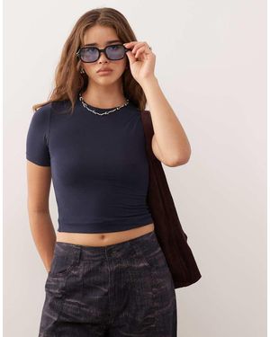 Weekday Slim Fit T-shirt - Blue