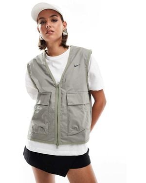 Nike Woven Cargo Vest - Grey