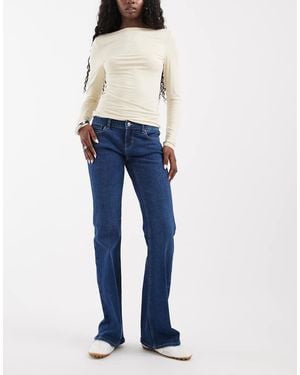 ONLY Lola Jeans Svasati A Vita Bassissima - Blu
