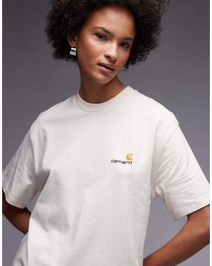 Carhartt American Script - Bianco