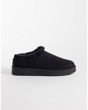 SEQWL Cosy Microsuede Boots - Black