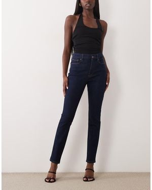 GOOD AMERICAN Good Legs Mid Rise Skinny Jeans - Blue