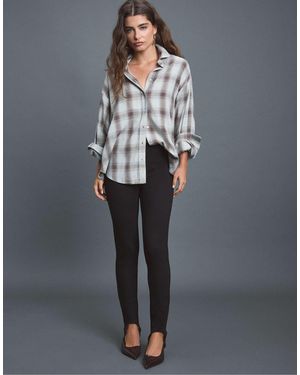 Stradivarius Verstellbares regular-hemd - Grau