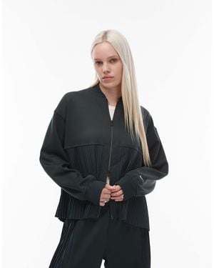 Nike Pleated Harrington Jacket - Green
