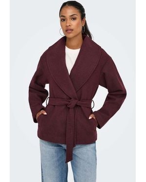 ONLY Chaqueta En Port Royale-Rojo - Morado