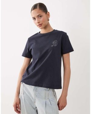 Barbour Rosalieb Short Sleeve Logo T-shirt - Blue