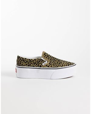 Vans Classic Slip-on Stackform Trainers - White