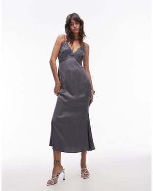 Never Fully Dressed – midaxi-kleid - Blau