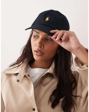 Polo Ralph Lauren Icon Logo Baseball Cap - Black