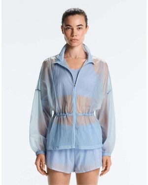 Oysho Lightweight Track Jacket - Blue