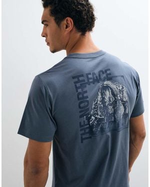The North Face Half Dome Photo Regular Graphic T-Shirt - Blue