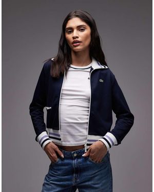 Lacoste Chaqueta De Chándal De Estilo Deportivo De (Parte De Un Conjunto) - Azul