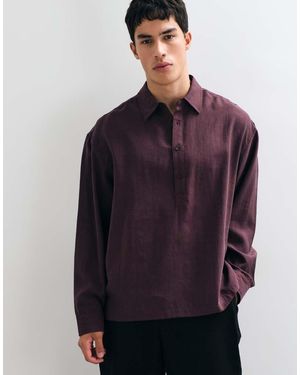 ASOS Oversized Rugbyshirt - Blauw