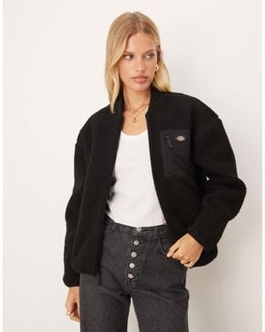 Dickies Central Sherpa Bomber Jacket - Black