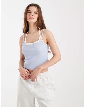 Cotton On Double Layer Cami Top - White