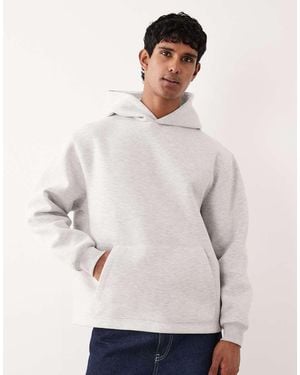 ASOS Heavyweight Relaxed Hoodie - Natural