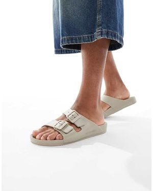 Jack & Jones Sandali Grigi Con Fascette - Blu
