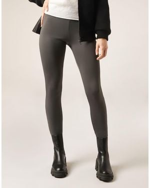 Calzedonia Plush Thermal Leggings - Black