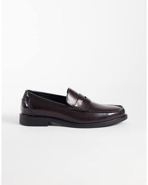 ASOS Penny Loafers - Red