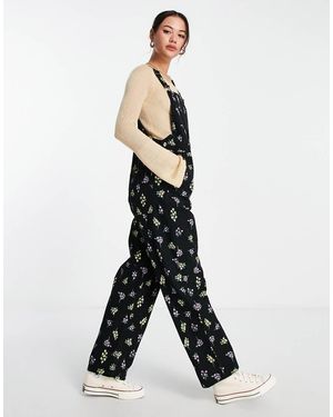 Monki Peto Con Estampado Floral Integral De - Blanco