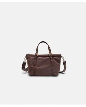 Stradivarius Petit cabas à bandoulière - marron contrastant