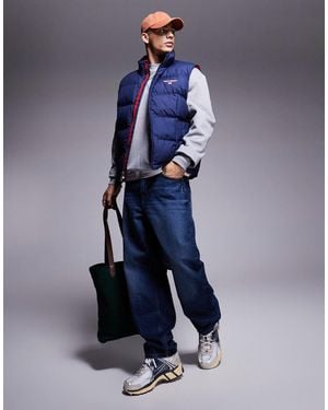 Polo Ralph Lauren Sport Capsule Logo Puffer Gilet - Blue