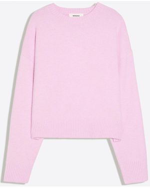 Bershka Pullover mit rundhalsausschnitt - Pink