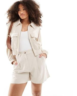 Hollister Giacca Bomber - Bianco