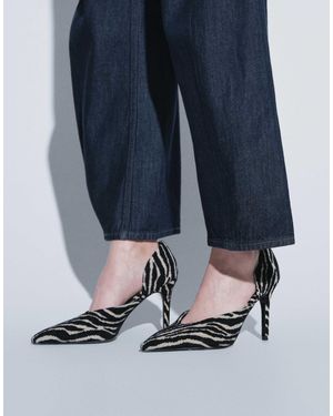 ASOS Pannie High Heeled Court Shoes - Blue