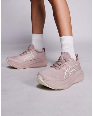 Asics Zapatillas De Deporte Topo Para Correr Gel-Nimbus 27 De - Rosa