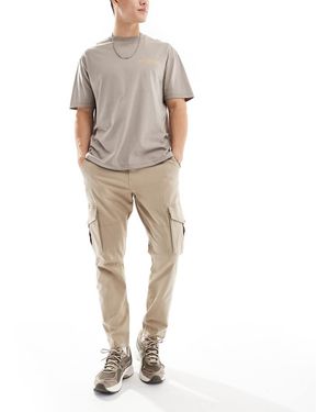 Only & Sons Slim Fit Cargo Trouser - Natural