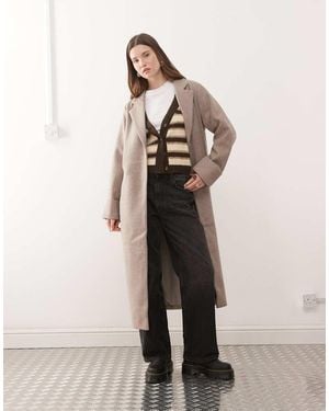 Noisy May Cappotto Lungo - Neutro