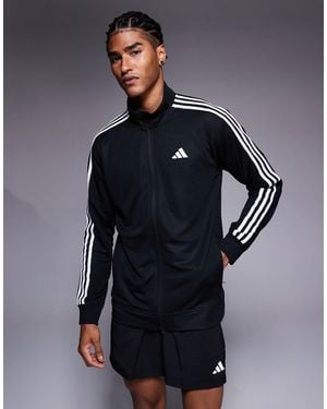 adidas Originals Adidas Training 3 Stripe Track Jacket - Blue