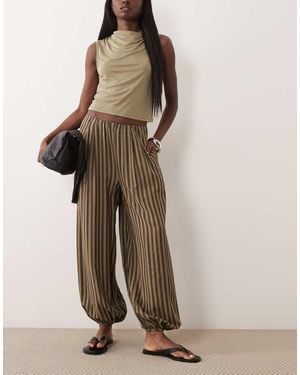 Threadbare Broek Met Ballonpijpen - Bruin