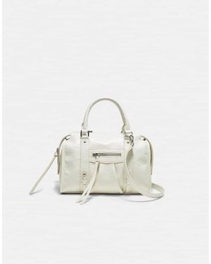 Stradivarius Medium Bowling Bag - White