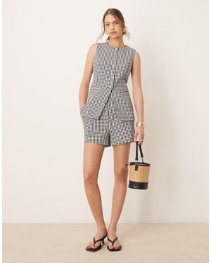 Nobody's Child Harper Tailored Shorts Co-Ord - Natural