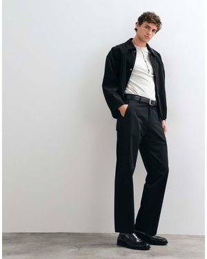 SELECTED Co-Ord Relaxed Fit Trousers - Black