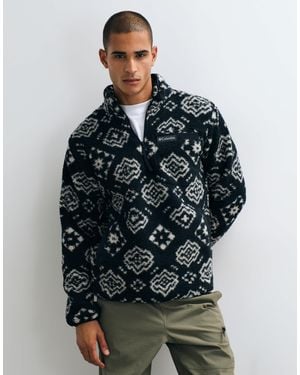 Columbia Polaire zippée intégrale à poils longs rugged ridge e - Gris