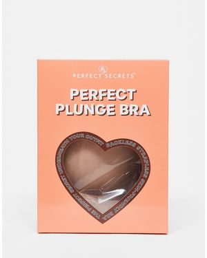 Perfect Secrets Perfect Plunge Stick On Bra - Pink
