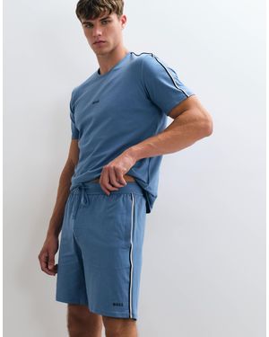 BOSS Einzigartige kombishorts mit logoprint - Blau