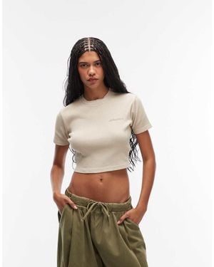 Dickies Plentywood Baby Tee - White