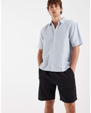 Jack & Jones Textured Shorts - Blue