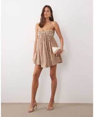 ASOS – minikleid - Natur