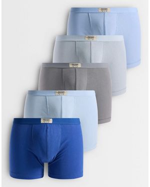 ASOS 5 Pack Trunks - Blue