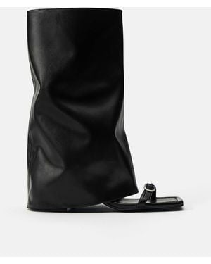 Pull&Bear Sandalen mit absatz - Schwarz