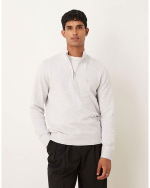 Abercrombie & Fitch – langärmliger pullover - Weiß