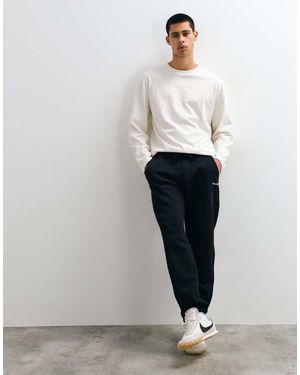Hollister Super baggy Cinched joggers - White