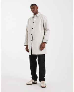 Farah – berwyn – trenchcoat - Weiß