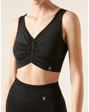 Calzedonia Scrunch Top - Black